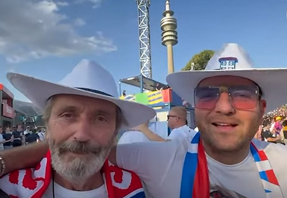 EURO 2024: Navijači Slovenije i Srbije u zanosu pred utakmicu! (VIDEO)