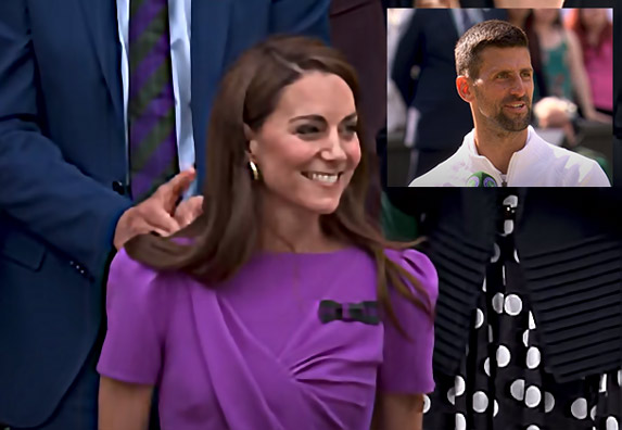 Nole prišao Kate Middleton i pokazao gospodske manire: Evo šta je uradio pre ..