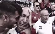  EURO 2024: Emotivni trenutak  - Djani na utakmici Srbije plače kao kiša!