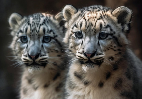 Blizak pogled na šare nalik oblacima na oblačastom leopardu