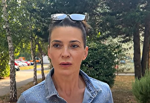 Nikolina Friganović daje intervju